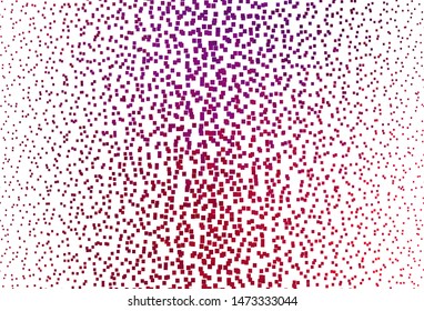 Light Purple, Pink vector template with rhombus. Decorative design in abstract style with rectangles. Pattern for busines ad, booklets, leaflets