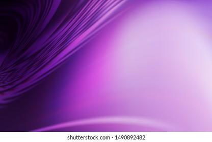 Light Purple, Pink vector template with lines. Colorful illustration in abstract style with gradient. A completely new design for your business.
