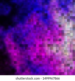 Light Purple, Pink vector template with rectangles. Rectangles with colorful gradient on abstract background. Modern template for your landing page.