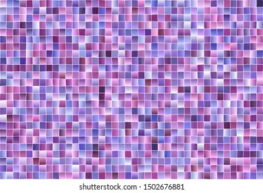 Light Purple, Pink vector template with rhombus. Rectangles on abstract background with colorful gradient. Pattern can be used for websites.