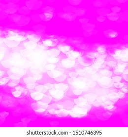 Light Purple, Pink vector template with circles. Abstract illustration with colorful spots in nature style. Design for your commercials.