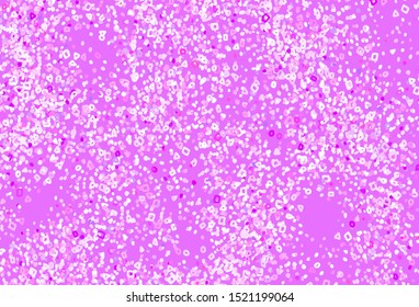 Light Purple, Pink vector template with chaotic shapes. Illustration with colorful gradient shapes in abstract style. Background for a cell phone.