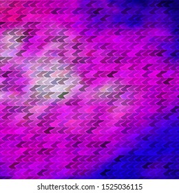 Light Purple, Pink vector template with rectangles. Abstract gradient illustration with colorful rectangles. Template for cellphones.
