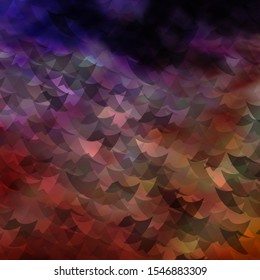 Light Purple, Pink vector template with crystals, squares. Illustration with colorful triangles, rectangles. Pattern for booklets, leaflets