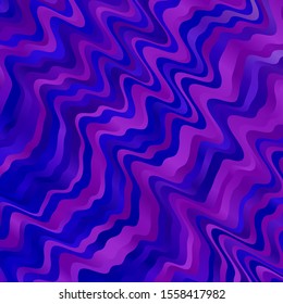 Light Purple, Pink vector template with curves. Bright sample with colorful bent lines, shapes. Design for your business promotion.