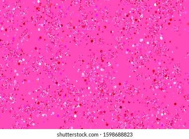 Light Purple, Pink vector template with chaotic shapes. Illustration with colorful gradient shapes in abstract style. Background for a cell phone.