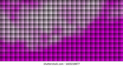 Light Purple, Pink vector template with rectangles. Colorful illustration with gradient rectangles and squares. Design for your business promotion.