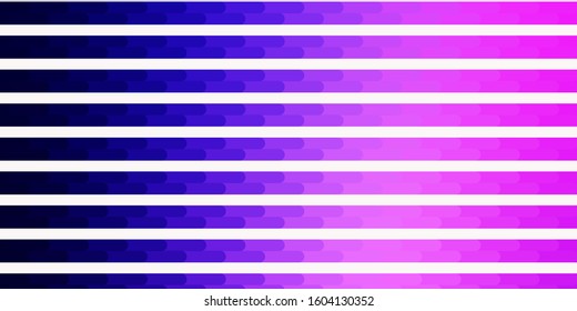 Light Purple, Pink vector template with lines. Gradient abstract design in simple style with sharp lines. Template for your UI design.