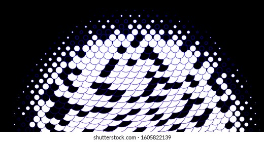 Light Purple, Pink vector template with circles. Illustration with set of shining colorful abstract spheres. Pattern for booklets, leaflets.