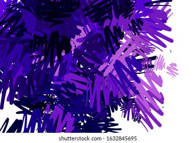 Light Purple, Pink vector template with repeated sticks. Lines on blurred abstract background with gradient. Smart design for your business advert.