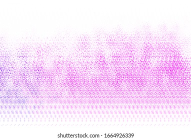 Light Purple, Pink vector template with circles. Beautiful colored illustration with blurred circles in nature style. Design for poster, banner of websites.