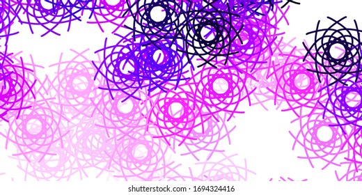 Light Purple, Pink vector template with abstract forms. Illustration with colorful shapes in abstract style. Smart design for your business.