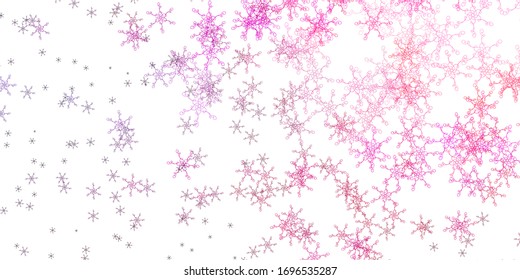 Planta vectorial rosa pálido con curvas. Ilustración colorida, que consiste en curvas. Diseño inteligente para sus promociones.