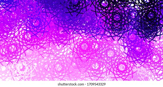 Planta vectorial rosa pálido con formas abstractas. Diseño simple en estilo abstracto con formas degradadas. Simple ilustración para su sitio web.