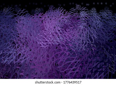 Light Purple, Pink vector template with lines. A sample with colorful lines, shapes. A completely new design for your business.