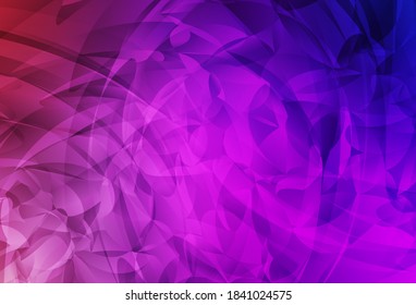 Light Purple, Pink vector template with chaotic shapes. Simple colorful illustration with abstract gradient shapes. Background for a cell phone.