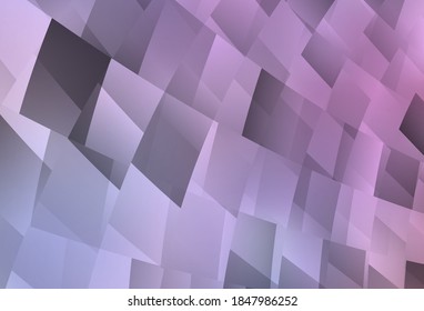 Light Purple, Pink vector template with rhombus. Rectangles on abstract background with colorful gradient. Modern template for your landing page.