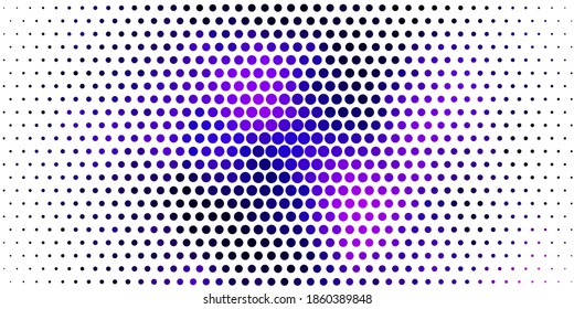 Light Purple, Pink vector template with circles. Illustration with set of shining colorful abstract spheres. Pattern for websites, landing pages.