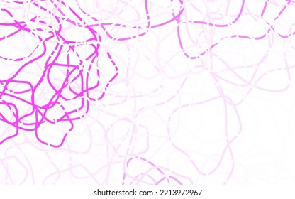 Planta vectorial rosa pálido con formas caóticas. Ilustración simple y colorida con formas abstractas de gradiente. Diseño elegante para tapices.