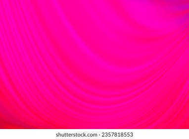 Light Purple, Pink vector template with lines, ovals. A vague circumflex abstract illustration with gradient. New composition for your brand book.