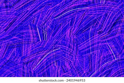 Púrpura claro, plantilla de vector rosa con líneas dobladas. Ilustración de gradiente colorido en un estilo sencillo con líneas. Nuevo diseño para tu anuncio.