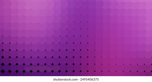 Light Purple, Pink vector template with circles. Colorful illustration with gradient dots in nature style. Design for posters, banners.