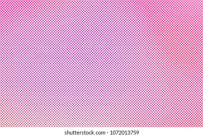 Light Purple, Pink vector  texture with disks. Blurred decorative design in abstract style with bubbles. The pattern can be used for aqua ad, booklets.