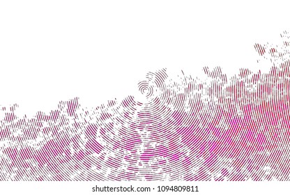 Light Purple, Pink vector texture with colored lines. Blurred decorative design in simple style with lines. The pattern can be used for websites.
