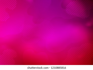Light Purple, Pink vector texture with colored lines. Shining colored illustration with narrow lines. Smart design for your business advert.