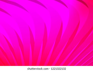 Light Purple, Pink vector texture with colored lines. Glitter abstract illustration with colored sticks. The pattern can be used for busines ad, booklets, leaflets