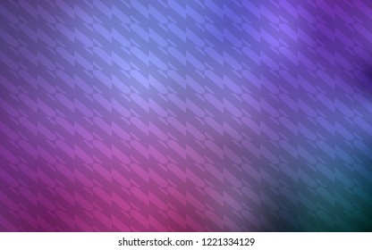 Light Purple, Pink vector texture with colored lines. Shining colored illustration with sharp stripes. Smart design for your business advert.