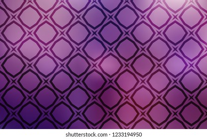 Light Purple, Pink vector texture with beautiful stars. Modern geometrical abstract illustration with stars. Pattern for wrapping gifts.