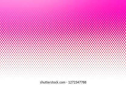 Light Purple, Pink vector texture in rectangular style. Glitter abstract illustration with rectangular shapes. The template can be used as a background.