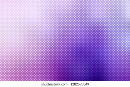 Light Purple, Pink vector texture with disks. Glitter abstract illustration with blurred drops of rain. Beautiful design for your business advert.