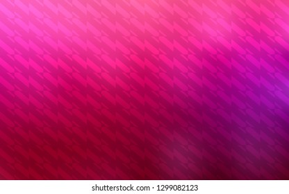Light Purple, Pink vector texture with colored lines. Modern geometrical abstract illustration with Lines. Pattern for ad, booklets, leaflets.