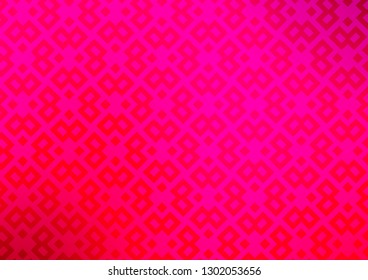 Light Purple, Pink vector texture in rectangular style. Glitter abstract illustration with rectangular shapes. Modern template for your landing page.