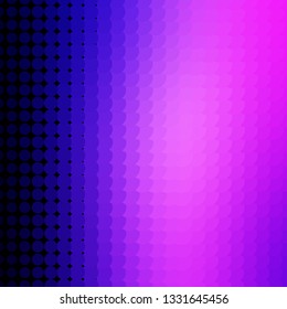 Light Purple, Pink vector texture with circles. Abstract illustration with colorful spots in nature style. Pattern for websites, landing pages.