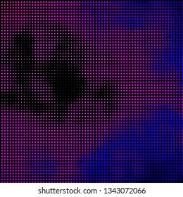 Light Purple, Pink vector texture with circles. Abstract decorative design in gradient style with bubbles. Pattern for booklets, leaflets.