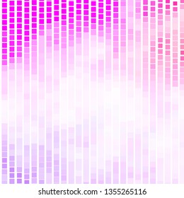 Light Purple, Pink vector texture in rectangular style. Illustration with a set of gradient rectangles. Modern template for your landing page.