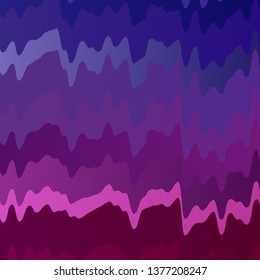 Light Purple, Pink vector texture with circular arc. Illustration in abstract style with gradient curved.  Smart design for your promotions.
