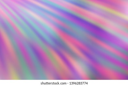 Light Purple, Pink vector texture with colored lines. Glitter abstract illustration with colorful sticks. Best design for your ad, poster, banner.