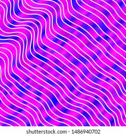 Light Purple, Pink vector texture with circular arc. Illustration in halftone style with gradient curves. Best design for your posters, banners.