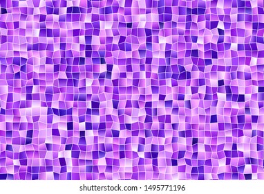 Light Purple, Pink vector texture in rectangular style. Decorative design in abstract style with rectangles. Pattern for commercials.