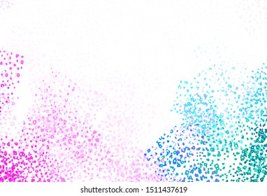 Light Purple, Pink vector texture with abstract forms. Decorative design in abstract style with random forms. Elegant design for wallpapers.