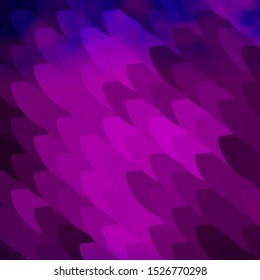 Light Purple, Pink vector texture with lines. Repeated lines on abstract background with gradient. Pattern for websites, landing pages.