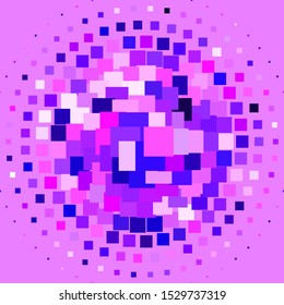 Light Purple, Pink vector texture in rectangular style. Colorful illustration with gradient rectangles and squares. Pattern for websites, landing pages.