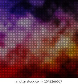 Light Purple, Pink vector texture in rectangular style. Colorful illustration with gradient rectangles and squares. Modern template for your landing page.