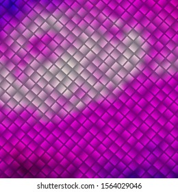 Light Purple, Pink vector texture in rectangular style. Illustration with a set of gradient rectangles. Pattern for websites, landing pages.
