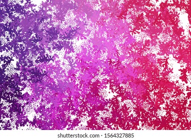 Light Purple, Pink vector texture with abstract forms. Simple colorful illustration with abstract gradient shapes. Modern design for your business card.