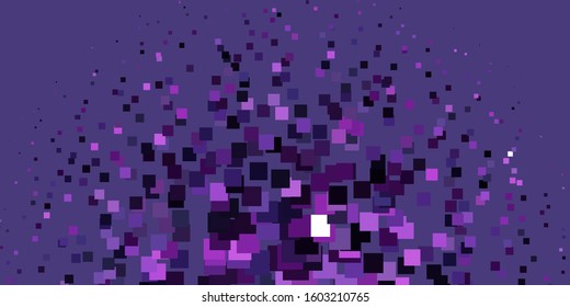 Light Purple, Pink vector texture in rectangular style. Colorful illustration with gradient rectangles and squares. Modern template for your landing page.